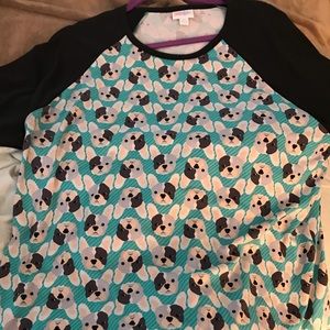 LuLaRoe HTF Unicorn French Bulldogs 2x